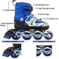 Kids Skating Shoes (Multicolor)