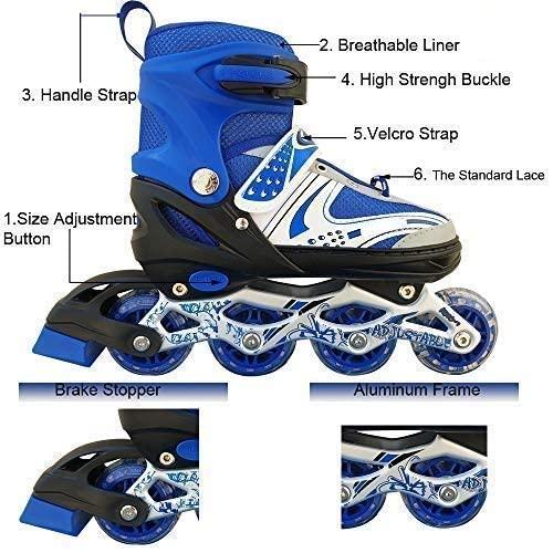 Kids Skating Shoes (Multicolor)